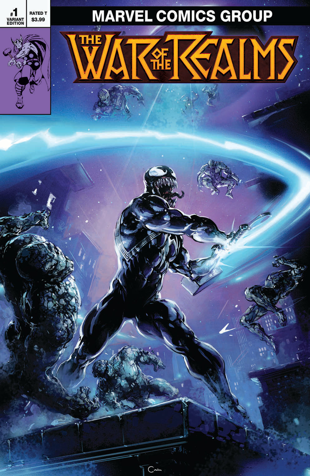 WAR OF REALMS #1 Clayton Crain Journey Into Mystery 83 Homage Variant (04/03/2019) MARVEL - Golden Apple Comics