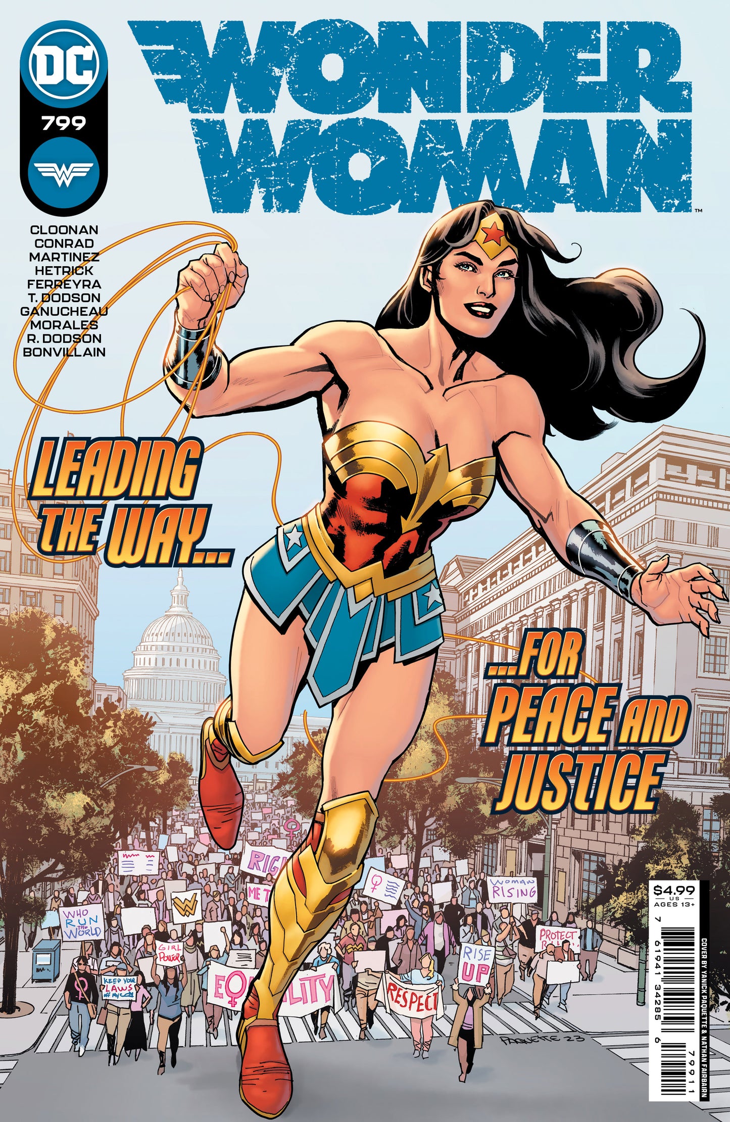 Wonder Woman #799 A Yanick Paquette Becky Cloonan GGA (05/16/2023) Dc