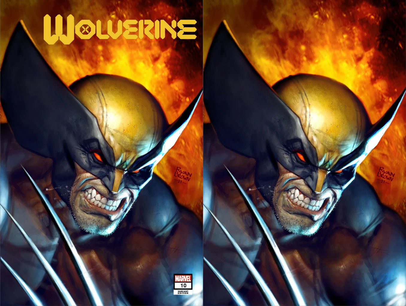 Wolverine #10 Ryan Brown Variant (02/24/2021) Marvel