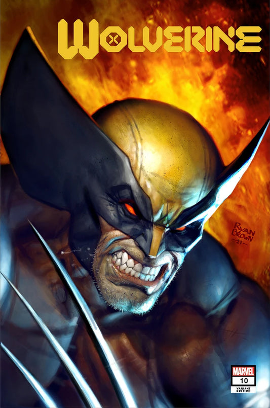 Wolverine #10 Ryan Brown Variant (02/24/2021) Marvel