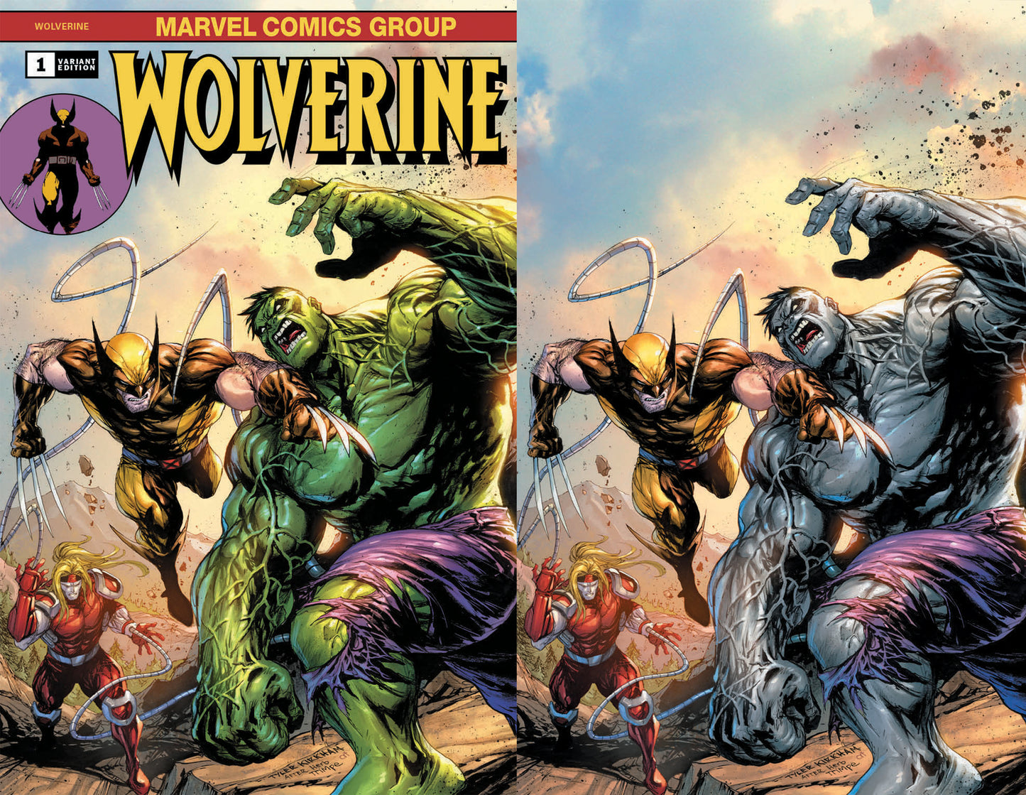 Wolverine #1 Tyler Kirkham Incredible Hulk 181 Homage Variant DX (02/19/2020) Marvel