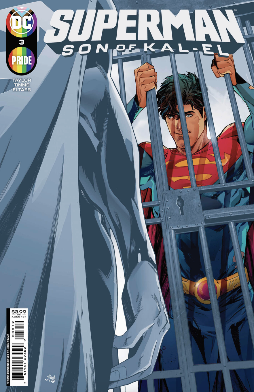 Superman Son Of Kal-El #3 2nd Print John Timms Variant (11/23/2021) Dc