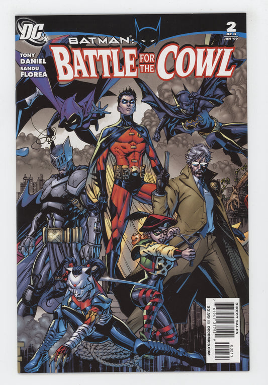Batman DC Battle for the Cowl 2 2009 DC Tony Daniel