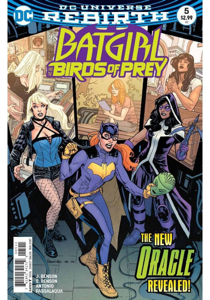 Batgirl Birds of Prey 5 DC Rebirth 2016