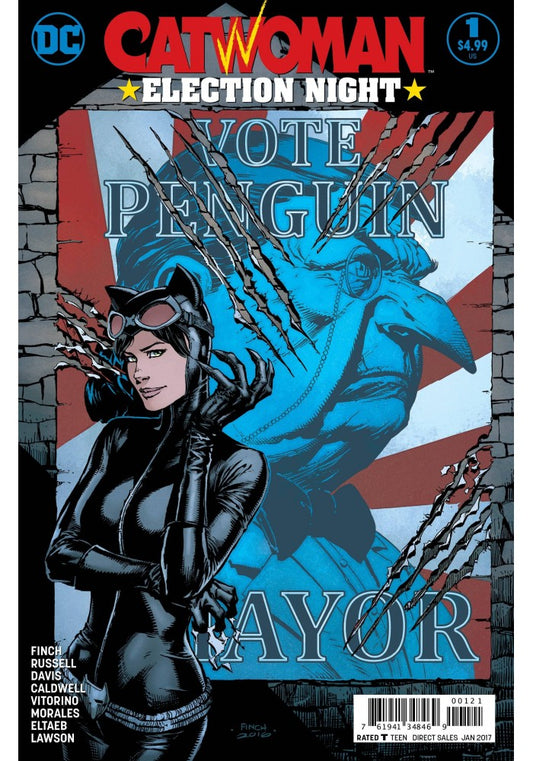 Catwoman Election Night 1 DC 12017