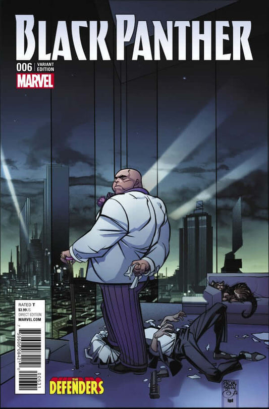 Black Panther 6 Cover C Marvel 2016 Kingpin