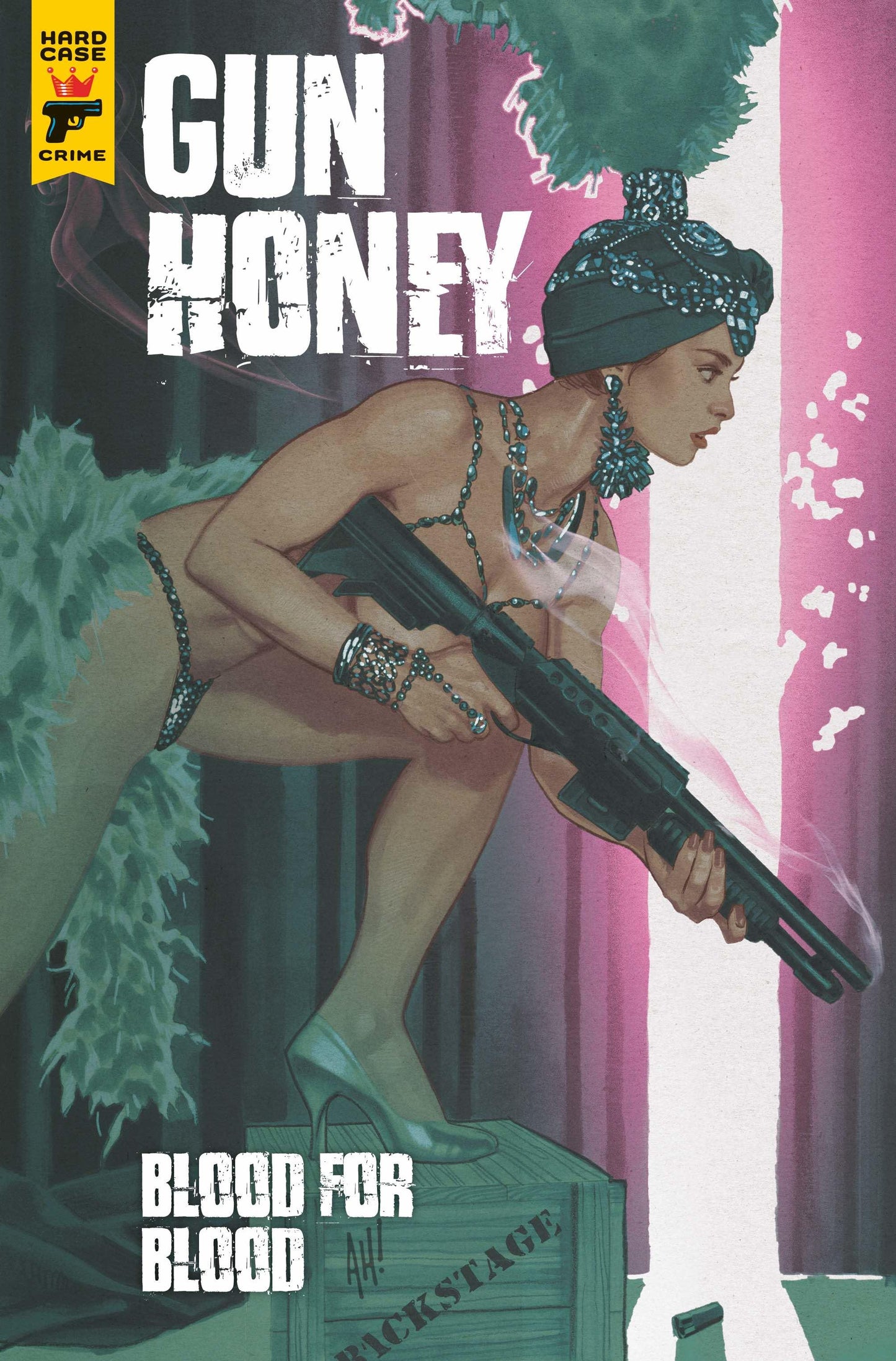 Gun Honey Blood For Blood #1 A Adam Hughes Charles Ardai (08/24/2022) Titan