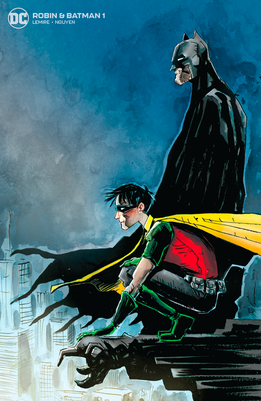 Robin & Batman #1 (Of 3) B Jeff Lemire Variant (11/09/2021) Dc