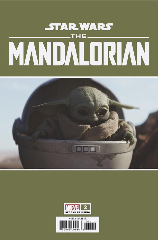 Star Wars The Mandalorian #2 2nd Print Photo Variant (09/28/2022) Marvel