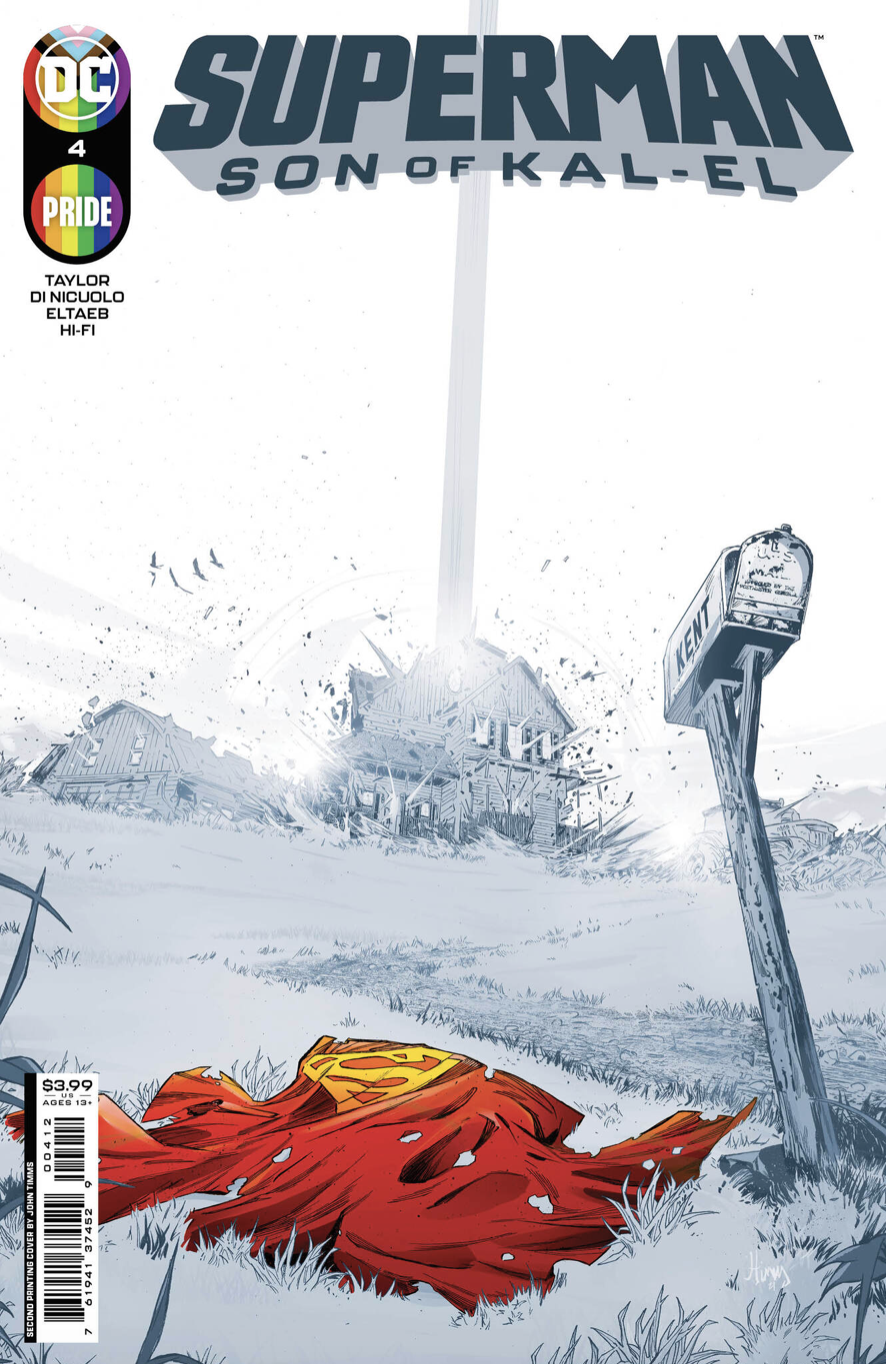 Superman Son Of Kal-El #4 2nd Print John Timms Variant (11/23/2021) Dc