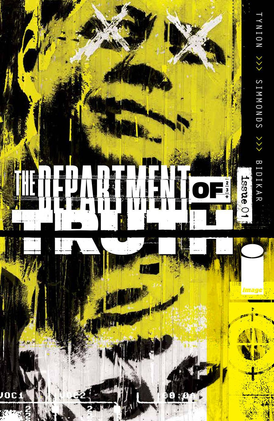 Department Of Truth #1 6th Print Yellow Error Martin Simmonds Variant (Mr) (07/28/2021) Image