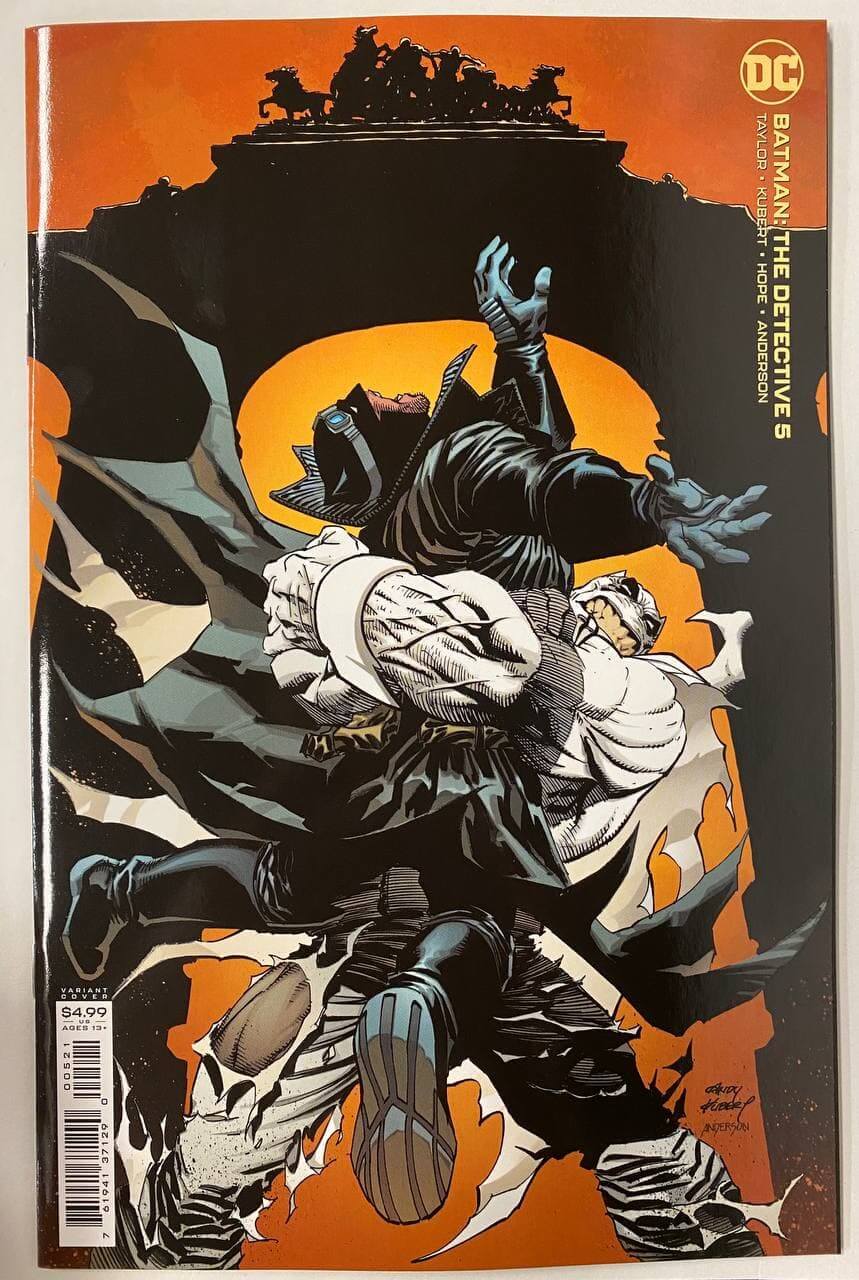 Batman The Detective #5 (Of 6) B Andy Kubert Card Stock Variant (09/22/2021) Dc