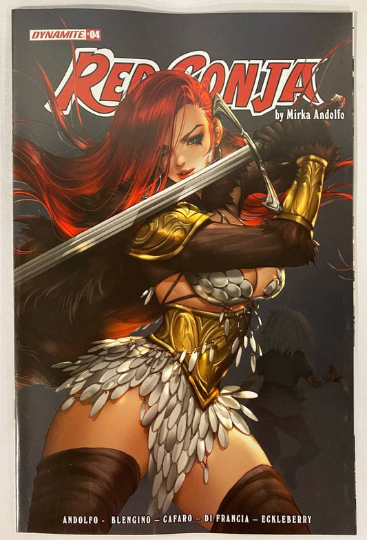 Red Sonja (2021) #4 B Leirix Li Variant GGA (12/08/2021) Dynamite