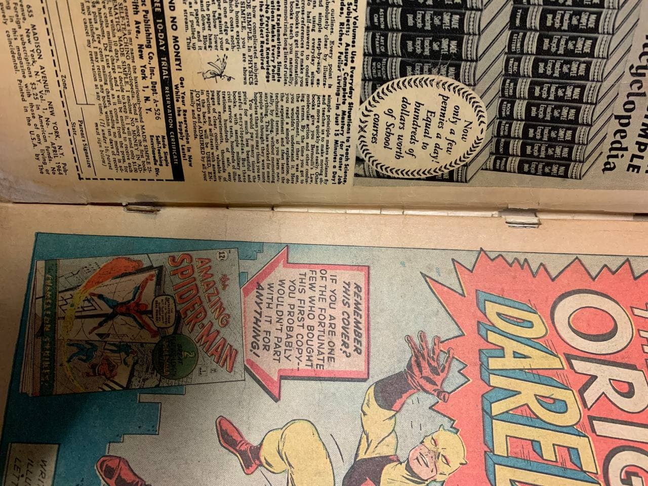 Daredevil #1 Marvel 1964 FR GD Stan Lee Steve Ditko Spider-Man Matt Murdock