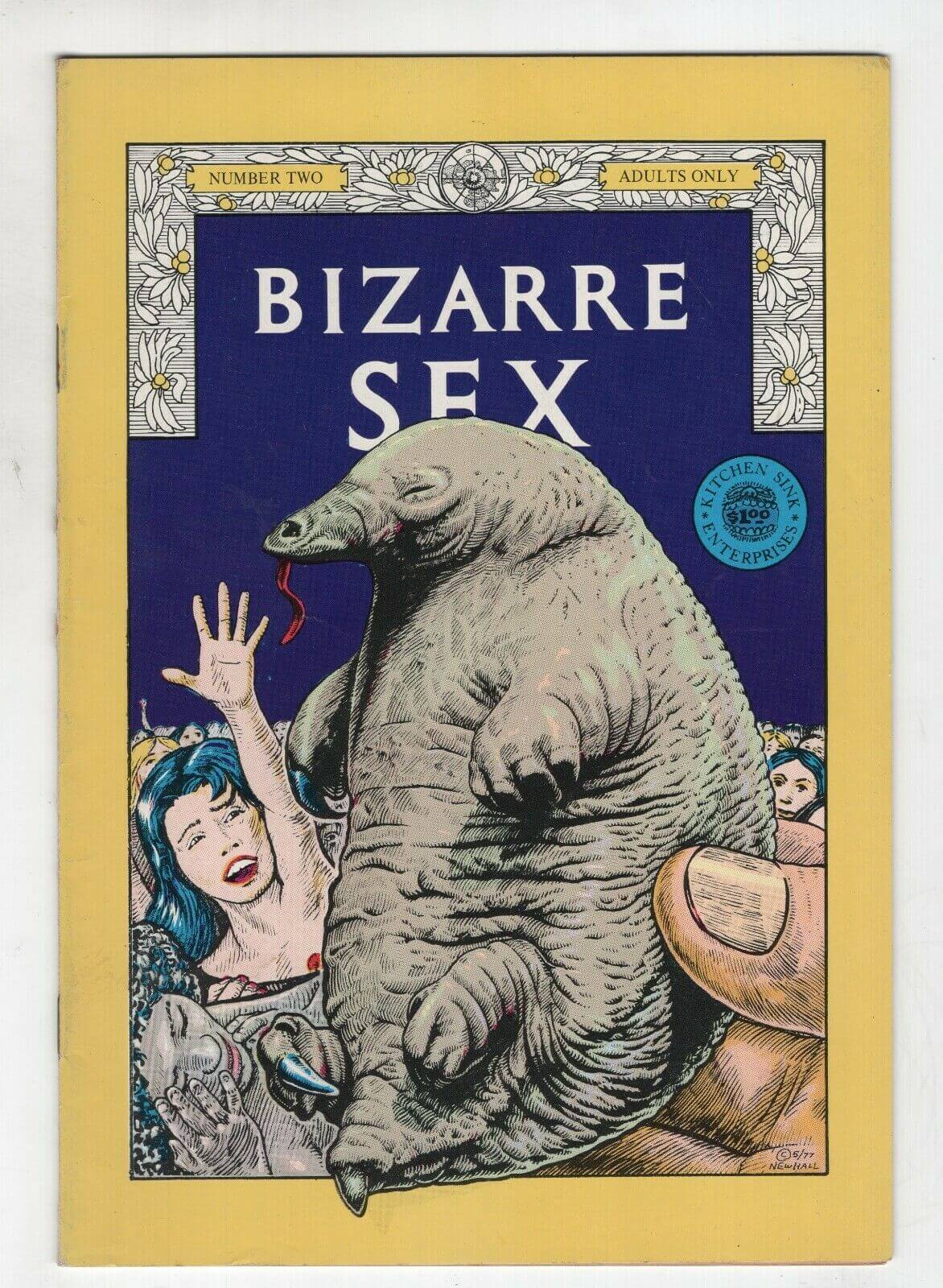 Bizarre Sex 2 Kitchen Sink 1972 VF 2nd Print Art Spiegelman National Geographics
