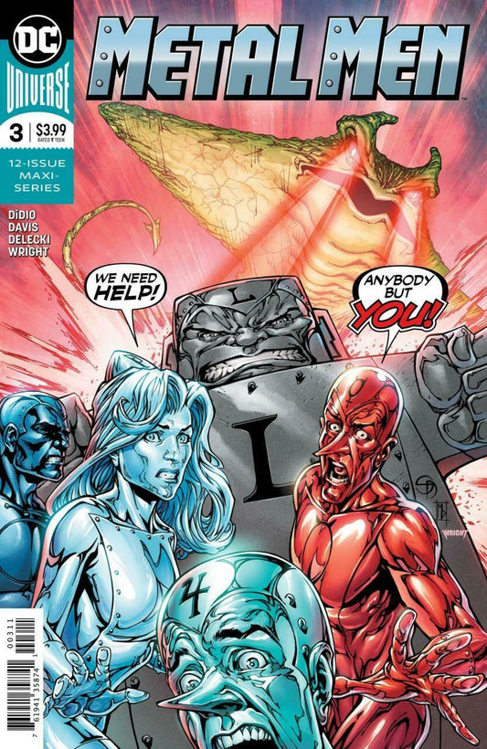 METAL MEN #3 A (OF 12) Shane Davis Dan Didio (12/18/2019) DC