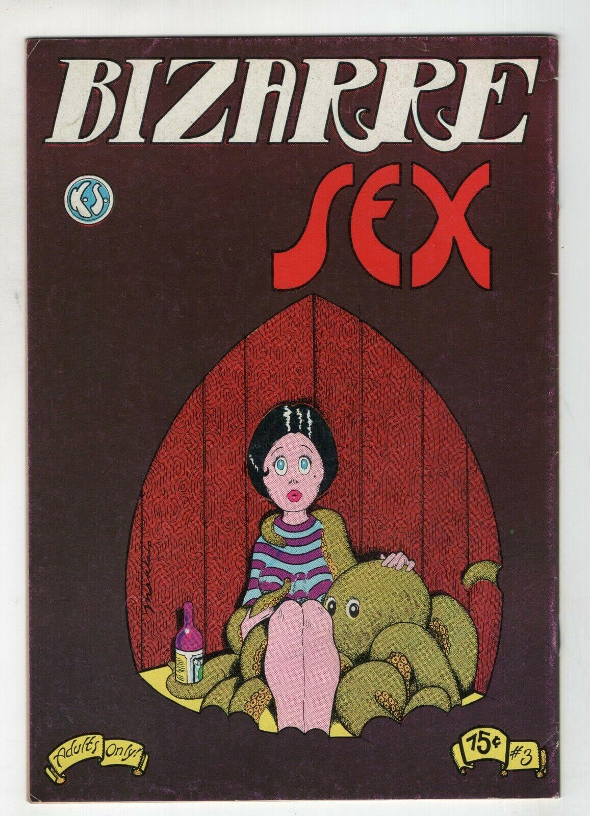 Bizarre Sex 3 Kitchen Sink 1975 FN VF 4th Print Robert Crumb Old Maid –  Golden Apple Comics