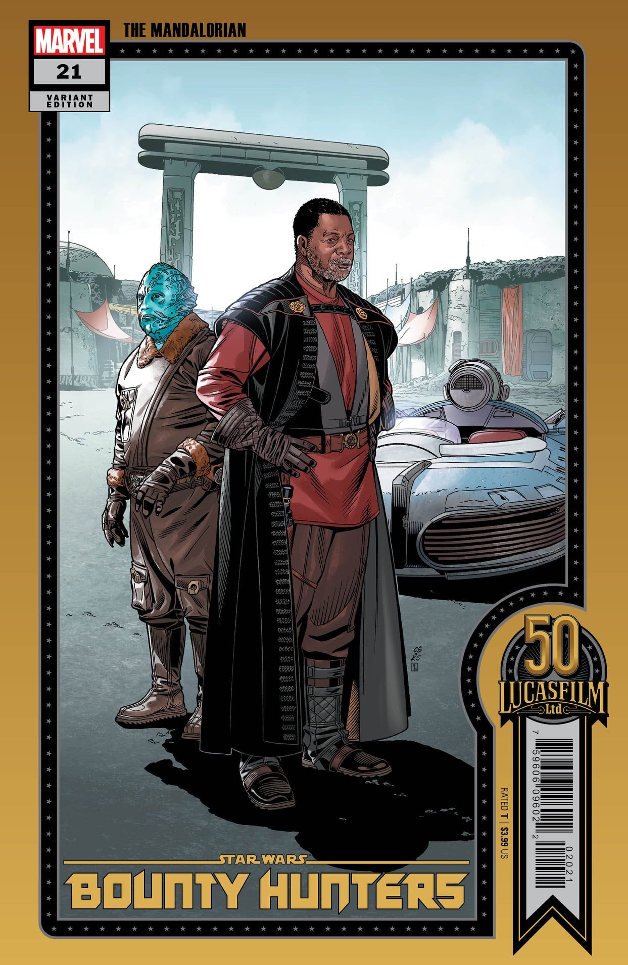 Star Wars Bounty Hunters #21 C Chris Sprouse Lucasfilm 50Th Variant (03/23/2022) Marvel