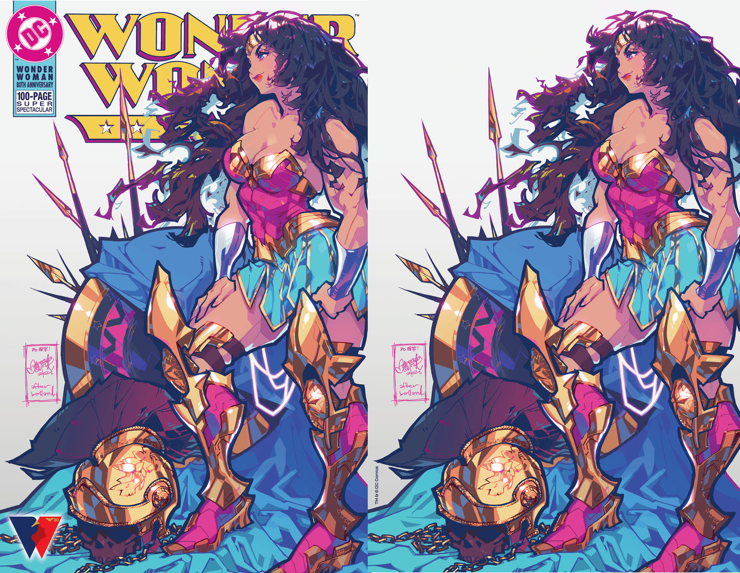 Wonder Woman 80Th Anniversary 100-Page Super Spectacular #1 (One Shot) Rose Besch Variant (10/05/2021) Dc