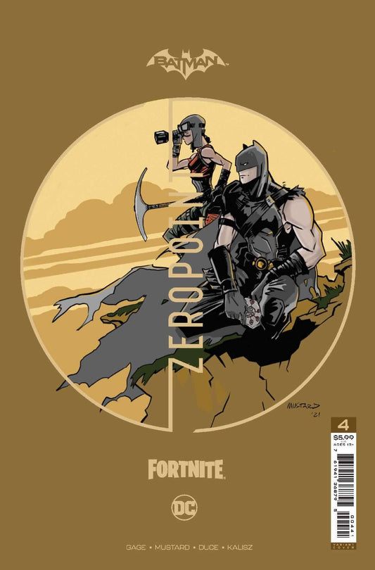 Batman Fortnite Zero Point #4 C Donald Mustard Premium Variant (06/01/2021) Dc