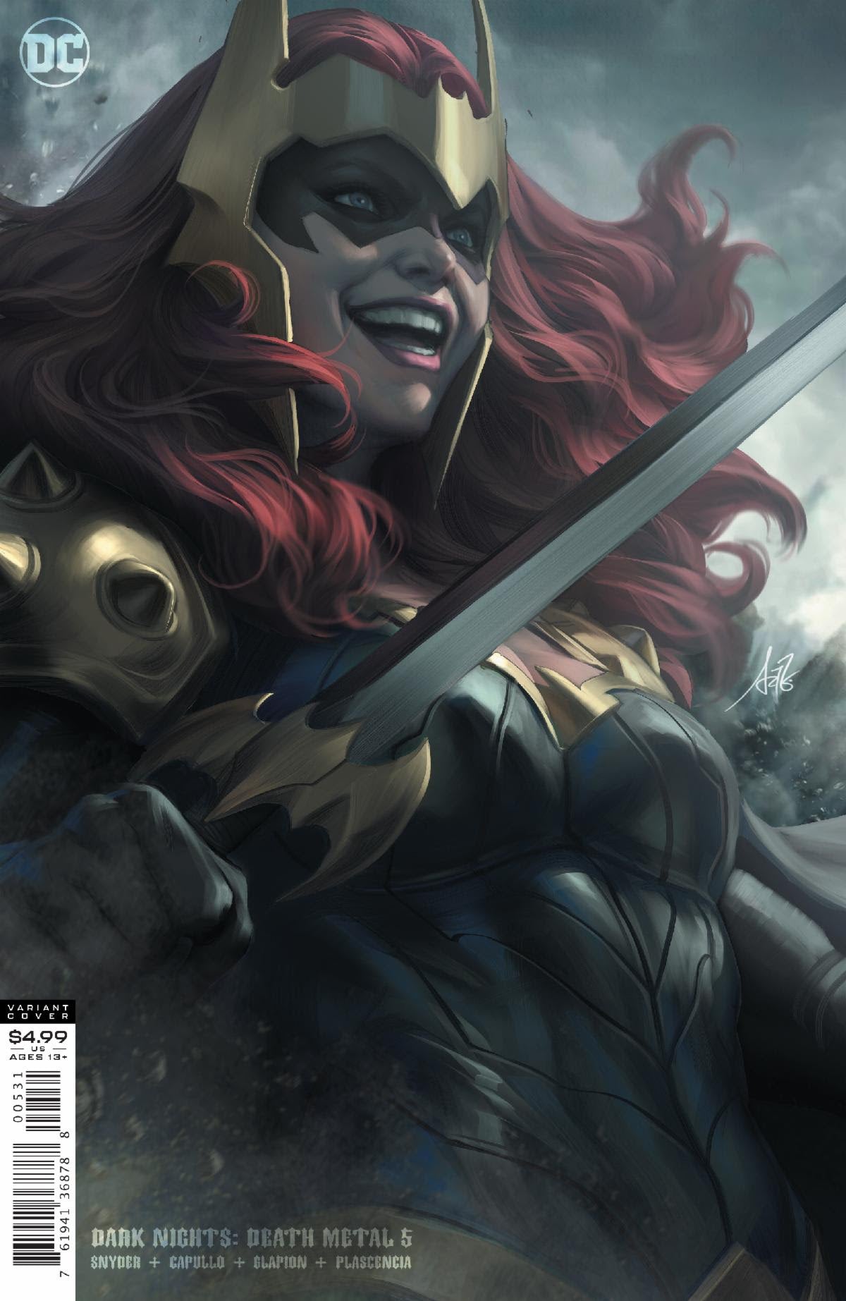 Dark Nights Death Metal #5 (Of 7) C Stanley Artgerm Lau Perpetua Variant (11/17/2020) DC