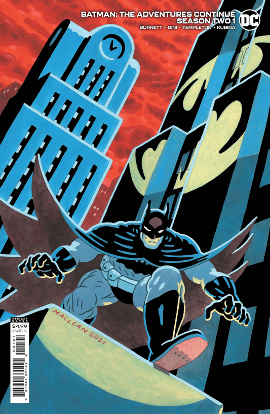 Batman The Adventures Continue Season Ii #1 B Andrew MacLean Card Stock Variant (06/01/2021) Dc