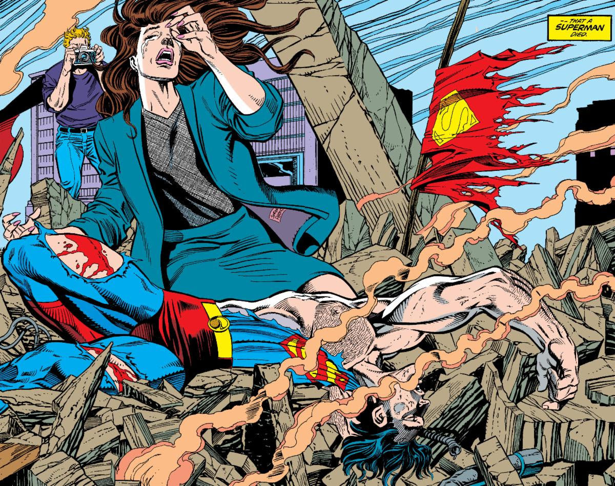 Superman #75 Dan Jurgens 30th Anniversary Doomsday Death Of