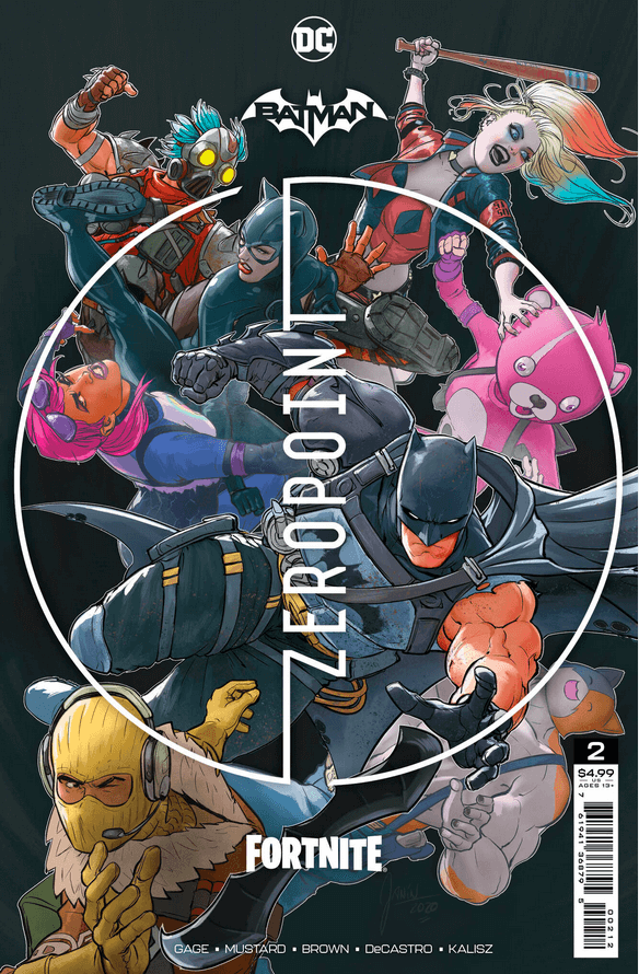 Batman Fortnite Zero Point #2 2nd Print Mikel Janin Variant (05/25/2021) Dc