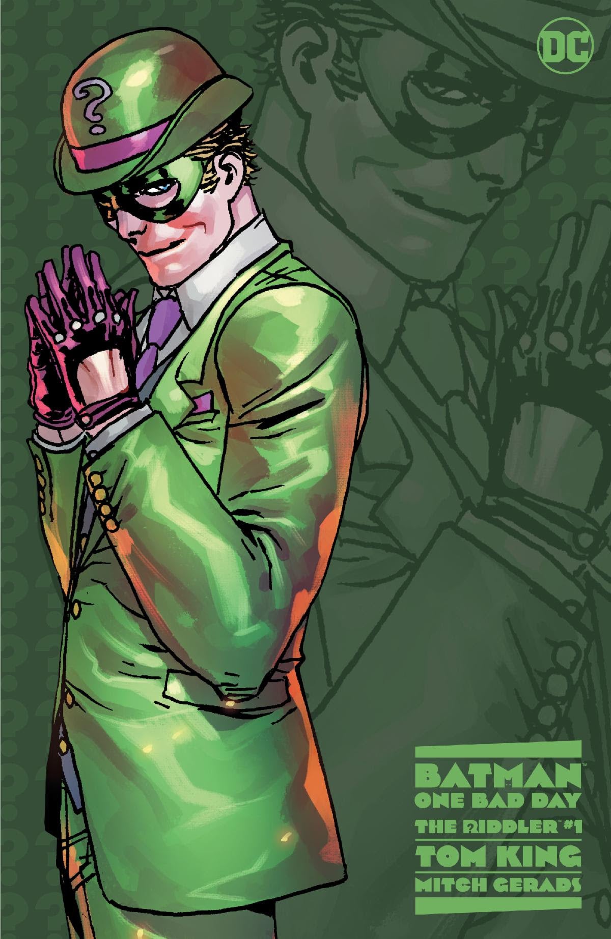 Batman One Bad Day The Riddler #1 (One Shot) 2nd Print Giuseppe Camuncoli Variant (09/27/2022) Dc