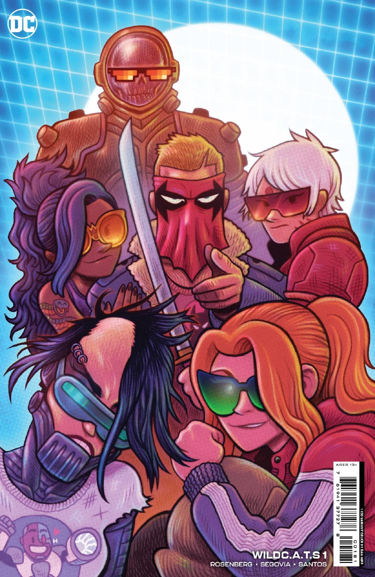 Wildcats #1 H 1:100 Dan Hipp Card Stock Variant (11/08/2022) Dc